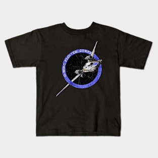 D - WING FIGHTER CORPS Kids T-Shirt